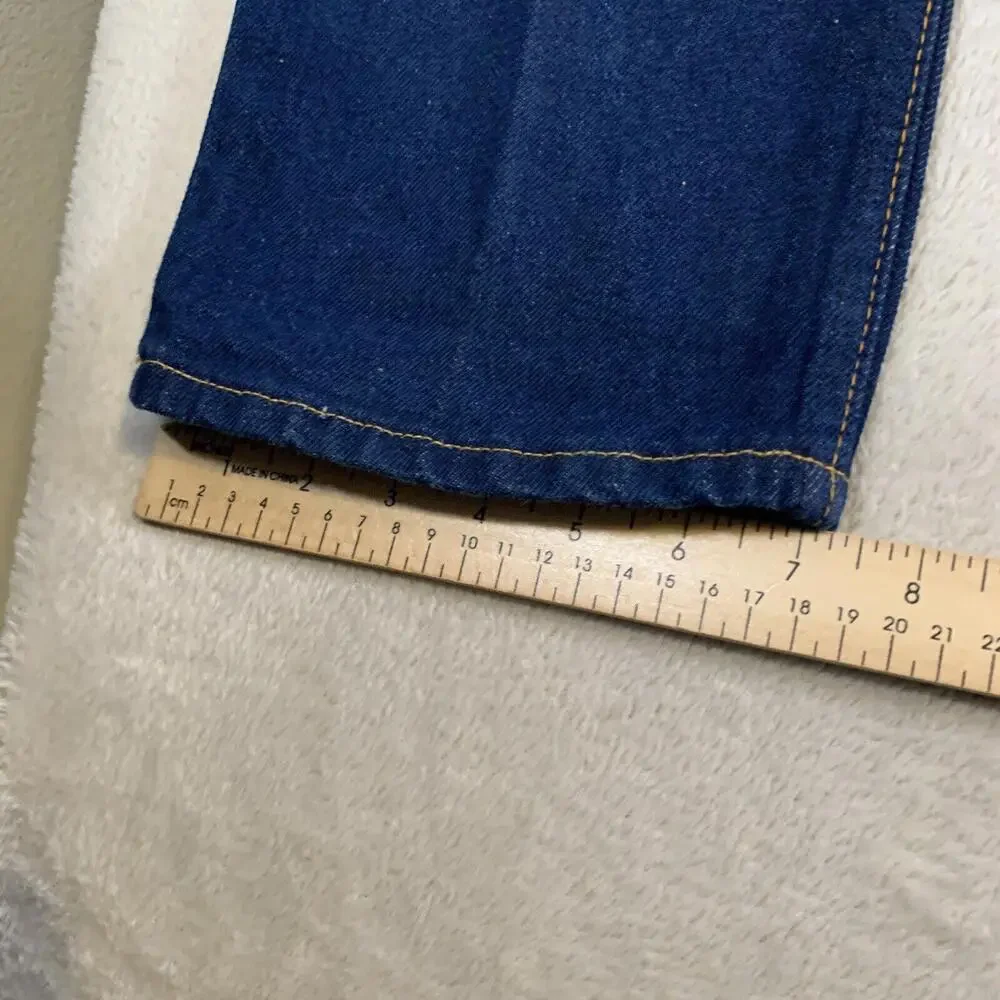 Levi’s 18505-0214 Jeans 30x36‎ Blue Vintage 80s High Rise Straight Leg Dark Wash